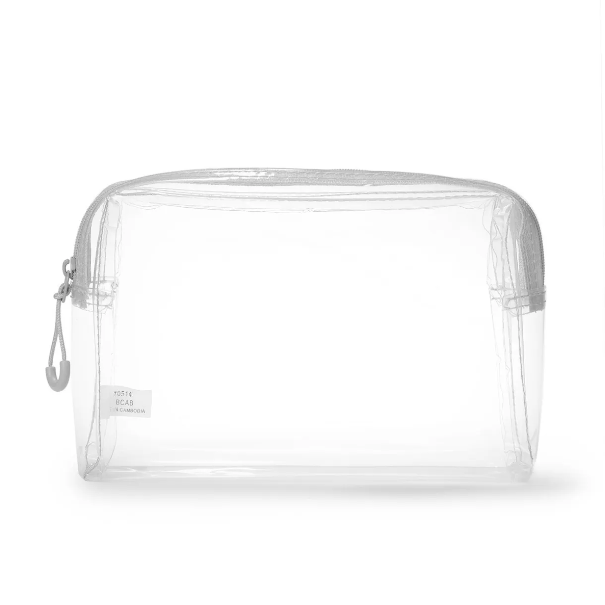 Trousse de toilette transparente ‐ Pochette de voyage 12 x 18,5 x 4 cm