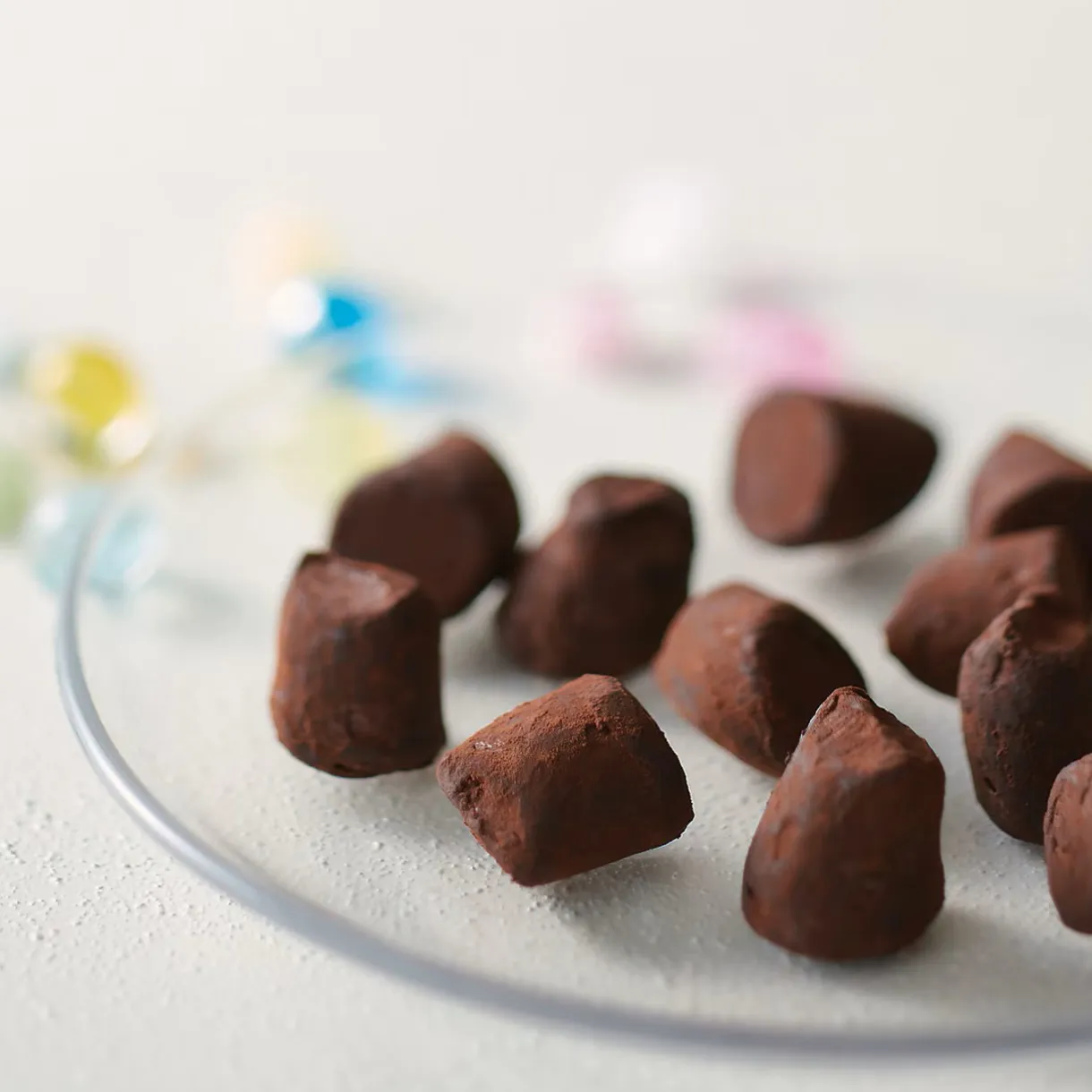 Truffes au Cacao et Bonbons Pétillants