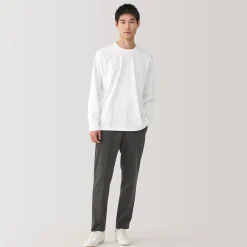T‐shirt à manches longues en jersey pour homme