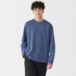 T‐shirt à manches longues en jersey pour homme