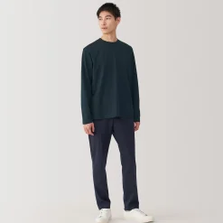 T‐shirt à manches longues en jersey pour homme