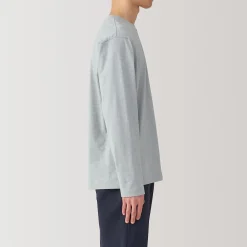 T‐shirt à manches longues en jersey pour homme