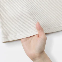 T‐shirt à manches longues en mélange de Lyocell côtelé pour femme