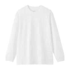 T‐shirt à manches longues en coton épais pour homme