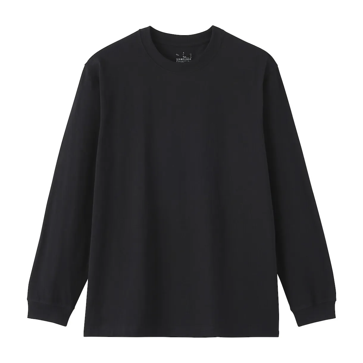 T‐shirt à manches longues en coton épais pour homme