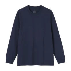 T‐shirt à manches longues en coton épais pour homme