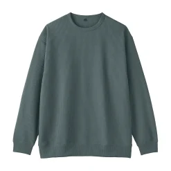 T‐shirt à manches longues gaufré Quick Dry pour homme