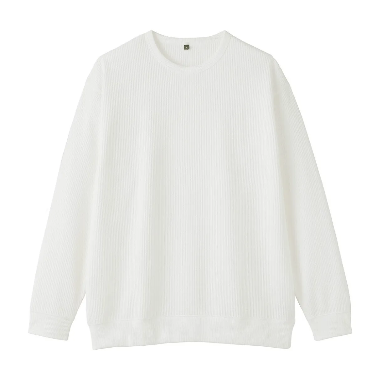 T‐shirt à manches longues gaufré Quick Dry pour homme