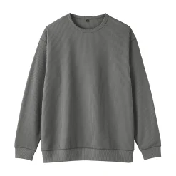 T‐shirt à manches longues gaufré Quick Dry pour homme