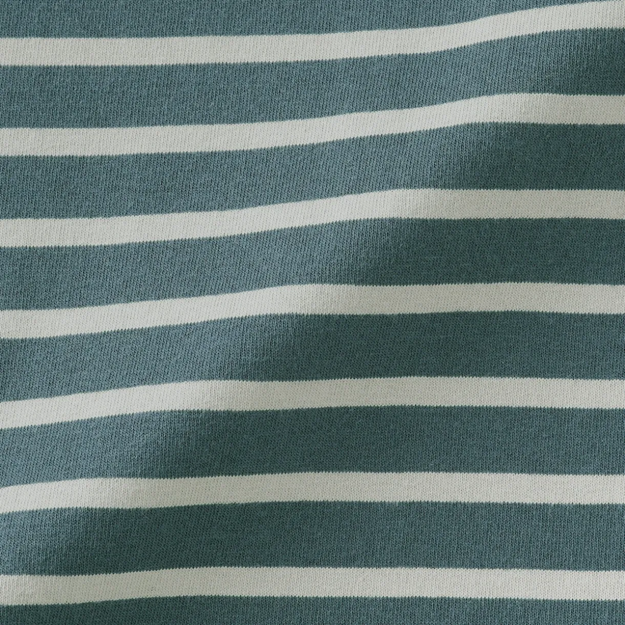 T-shirt délavé à manches longues et à col bateau en coton épais pour homme