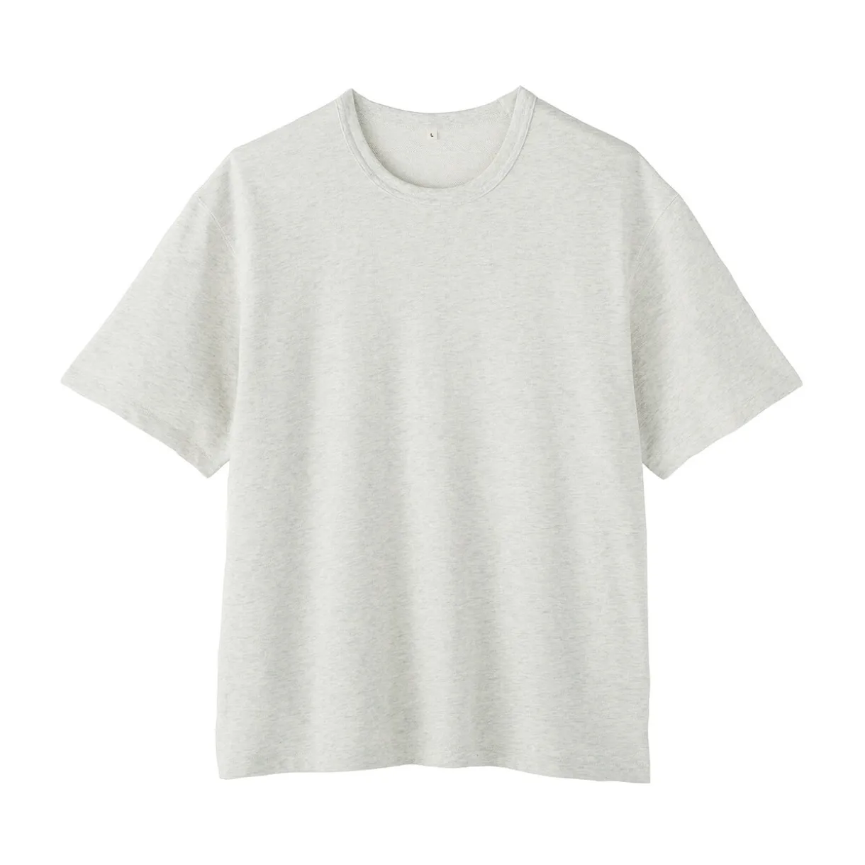 T-shirt en jersey bouclé de coton biologique pour homme