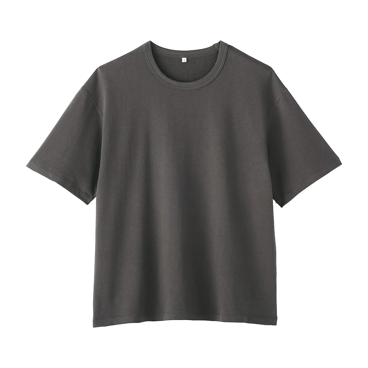 T-shirt en jersey bouclé de coton biologique pour homme
