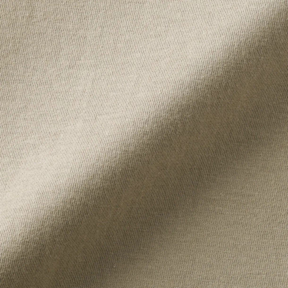 T‐shirt en jersey de coton lavé manches longues pour homme