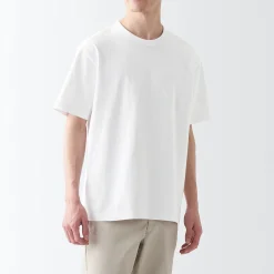 T‐shirt en jersey de coton épais manches courtes homme