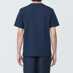 T‐shirt en jersey de coton épais manches courtes homme