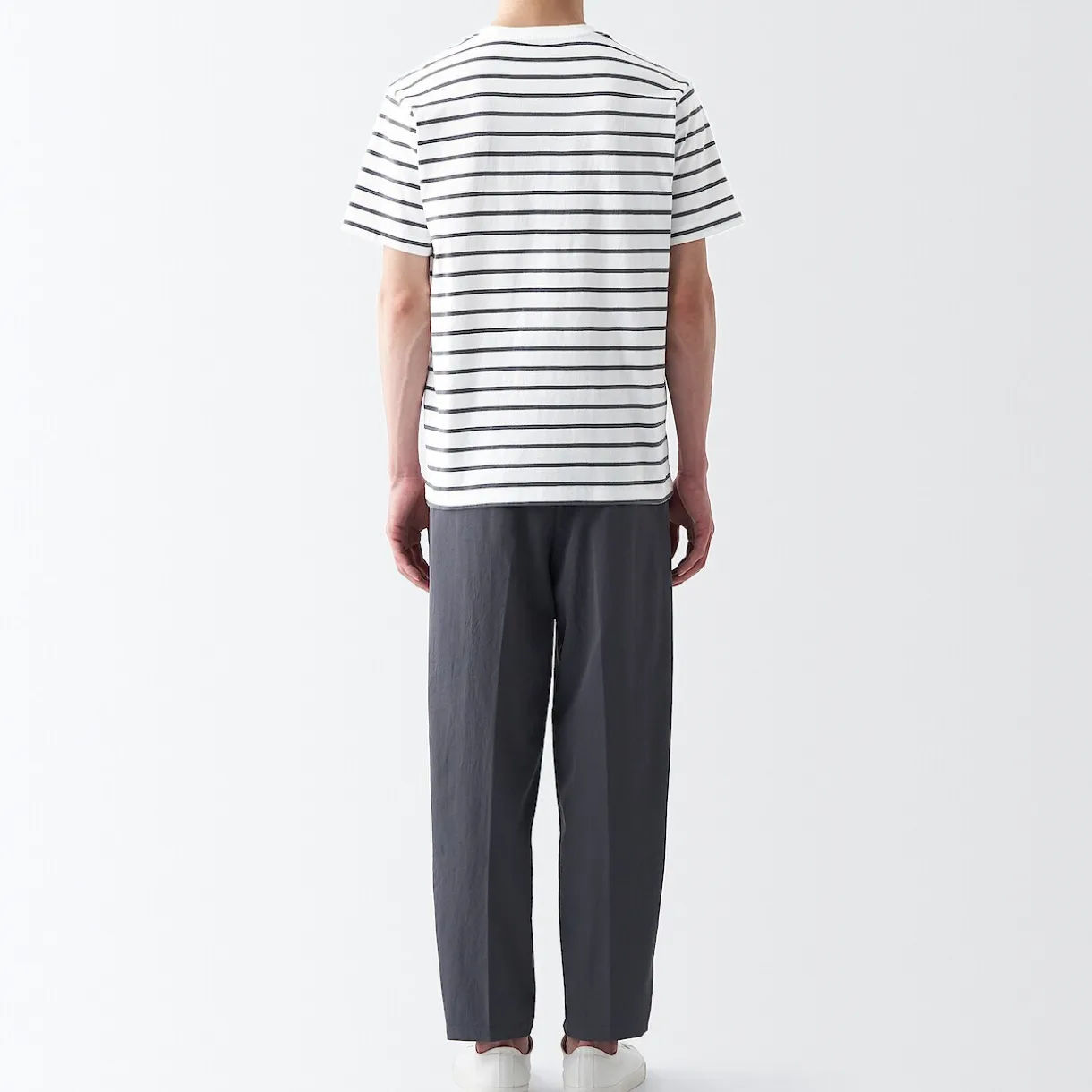 T‐shirt en jersey de coton manches courtes homme