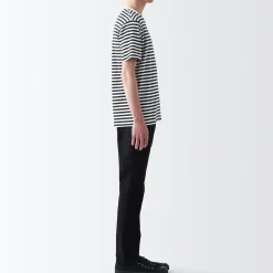 T‐shirt en jersey de coton manches courtes homme