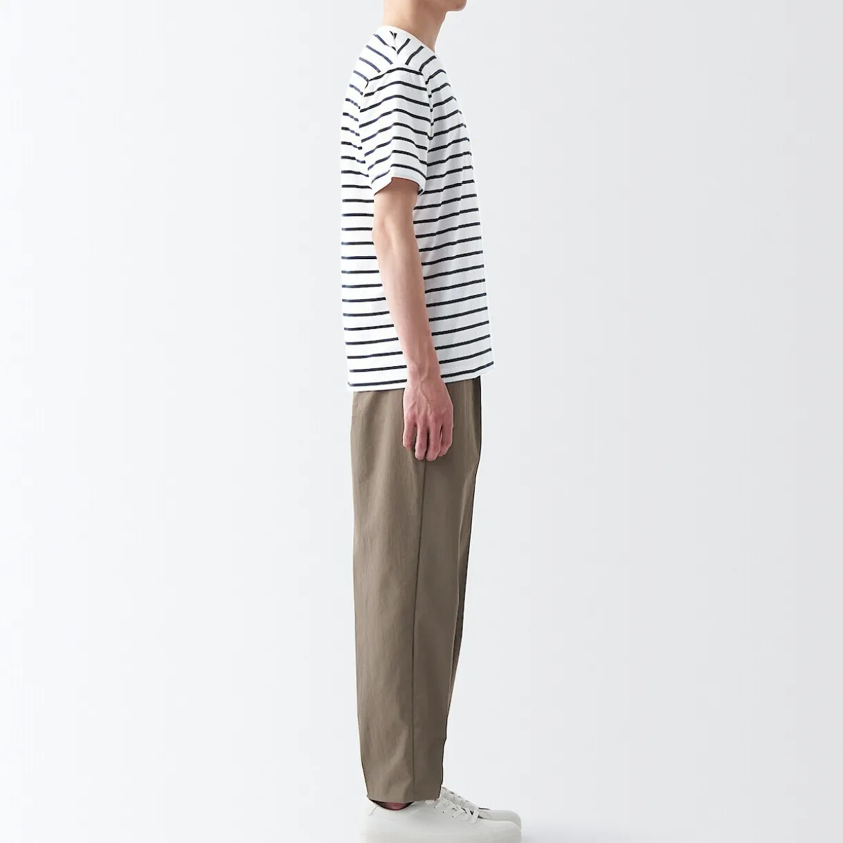 T‐shirt en jersey de coton manches courtes homme