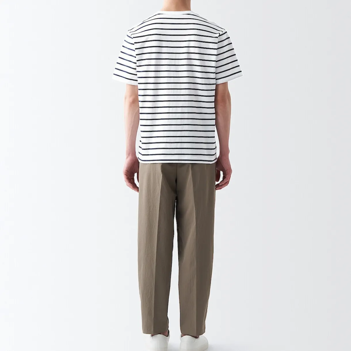 T‐shirt en jersey de coton manches courtes homme