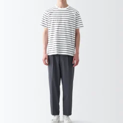 T‐shirt en jersey de coton manches courtes homme