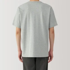 T‐shirt en jersey de coton épais manches courtes pour homme