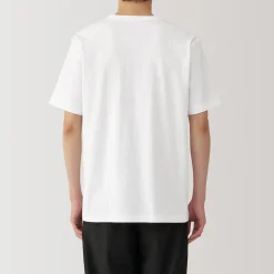 T‐shirt en jersey de coton épais manches courtes pour homme