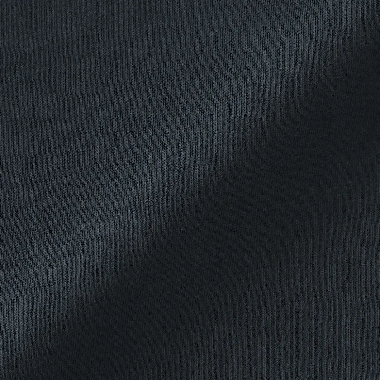T‐shirt en jersey de coton lavé manches longues pour homme