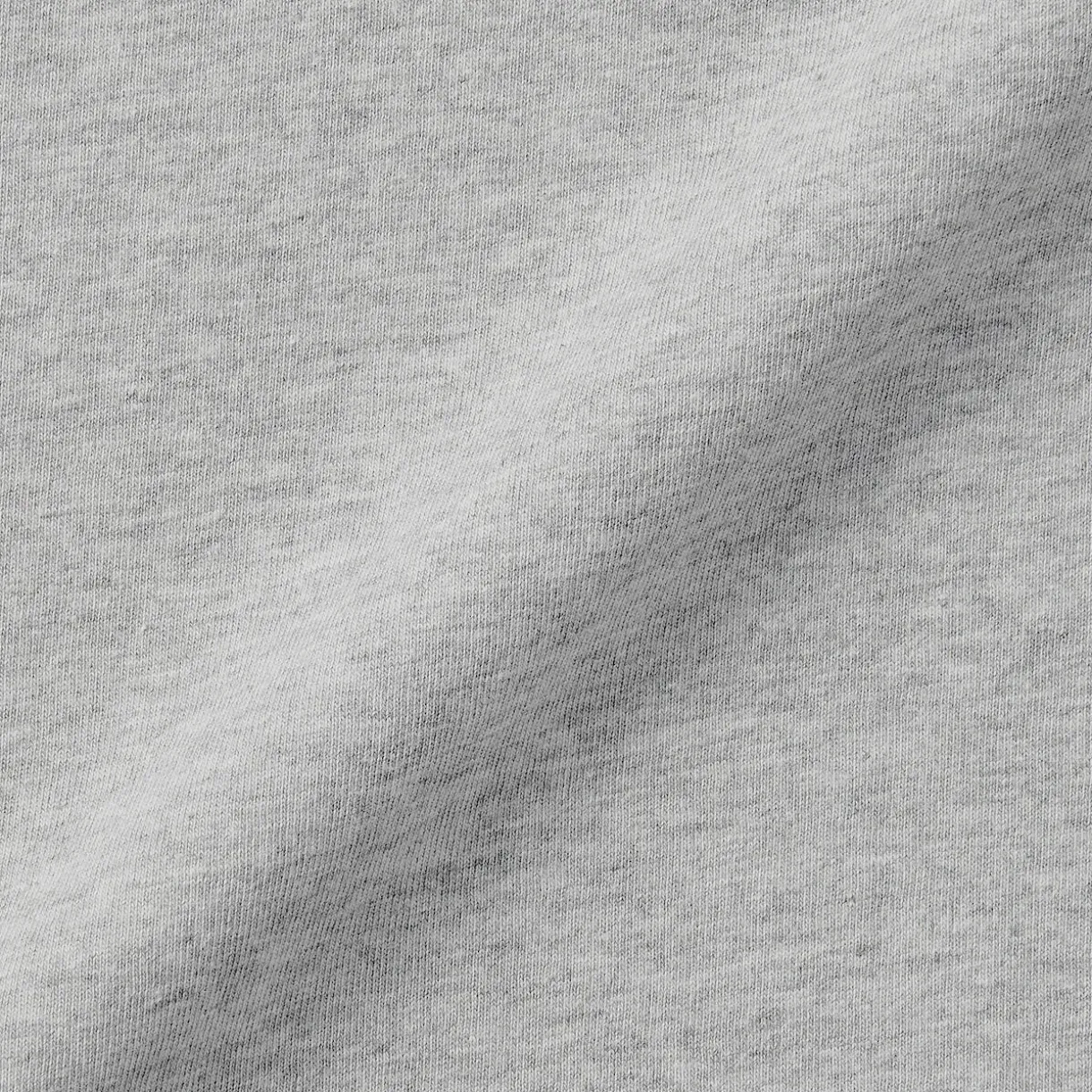 T‐shirt en jersey de coton lavé manches longues pour homme