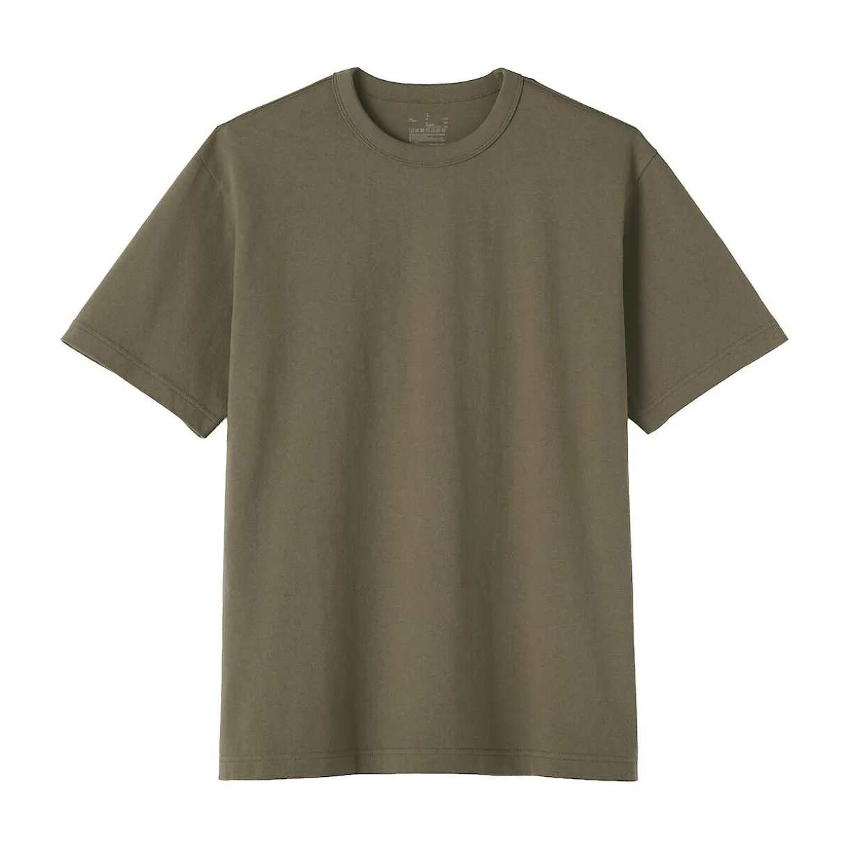 T‐shirt en jersey de coton épais manches courtes pour homme
