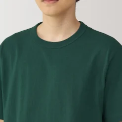 T‐shirt en jersey de coton épais manches courtes pour homme