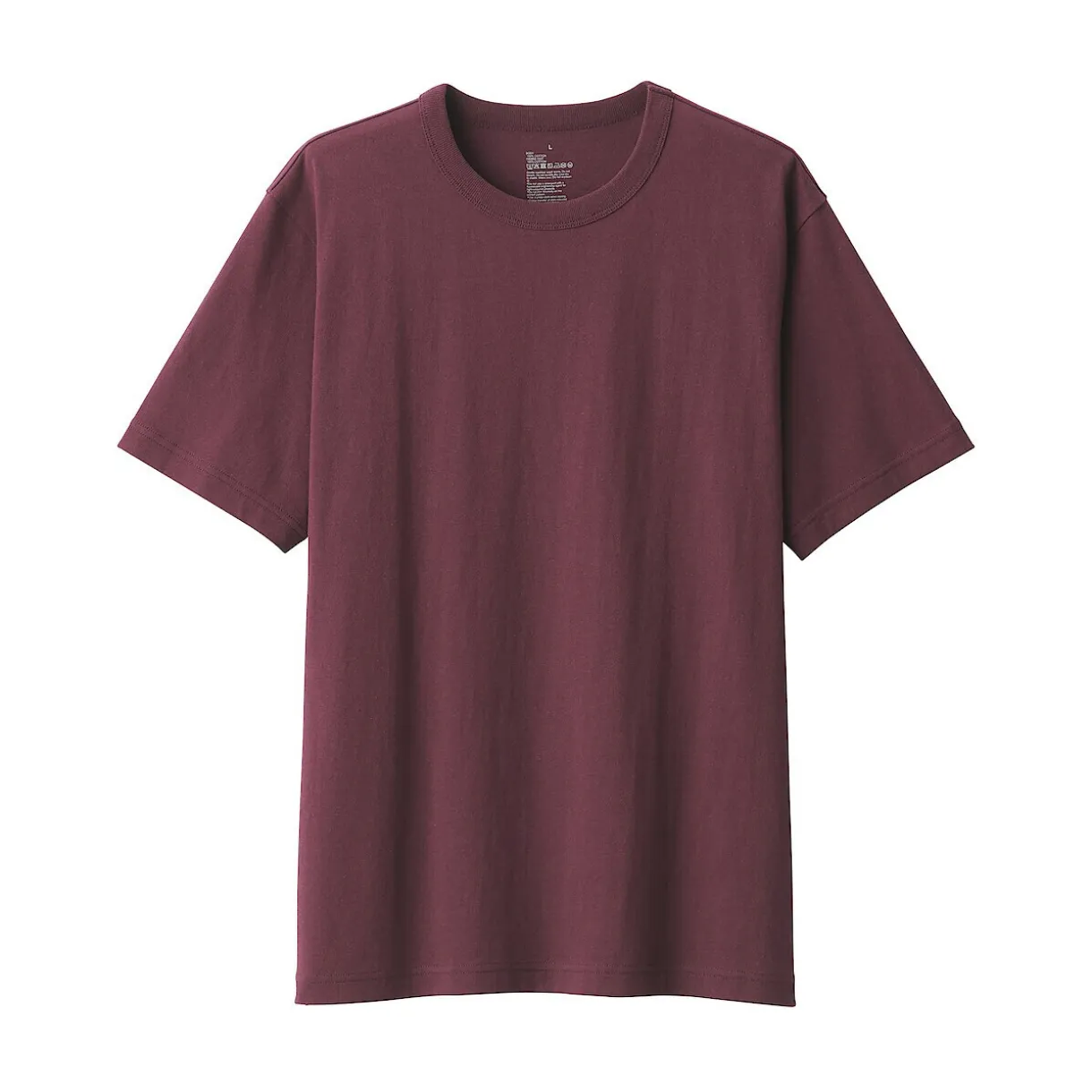 T‐shirt en jersey de coton épais manches courtes pour homme