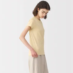 T‐shirt en lin et coton pour femme