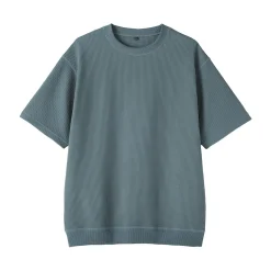 T-shirt en tissu gaufré Quick Dry pour homme
