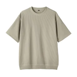 T-shirt en tissu gaufré Quick Dry pour homme
