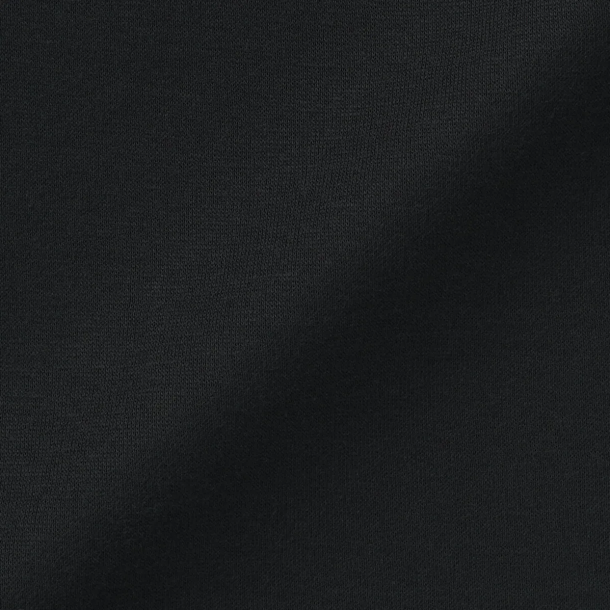T‐shirt manches longues col U en coton épais et chaud pour homme