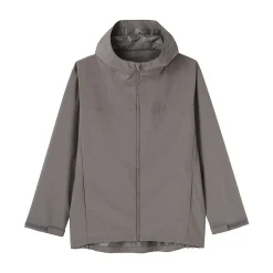 Veste à capuche en polyester déperlante pour homme
