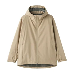 Veste à capuche en polyester déperlante pour homme