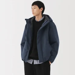Veste à capuche en polyester pour homme