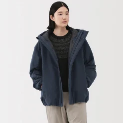 Veste à capuche en polyester pour homme