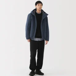 Veste à capuche en polyester pour homme
