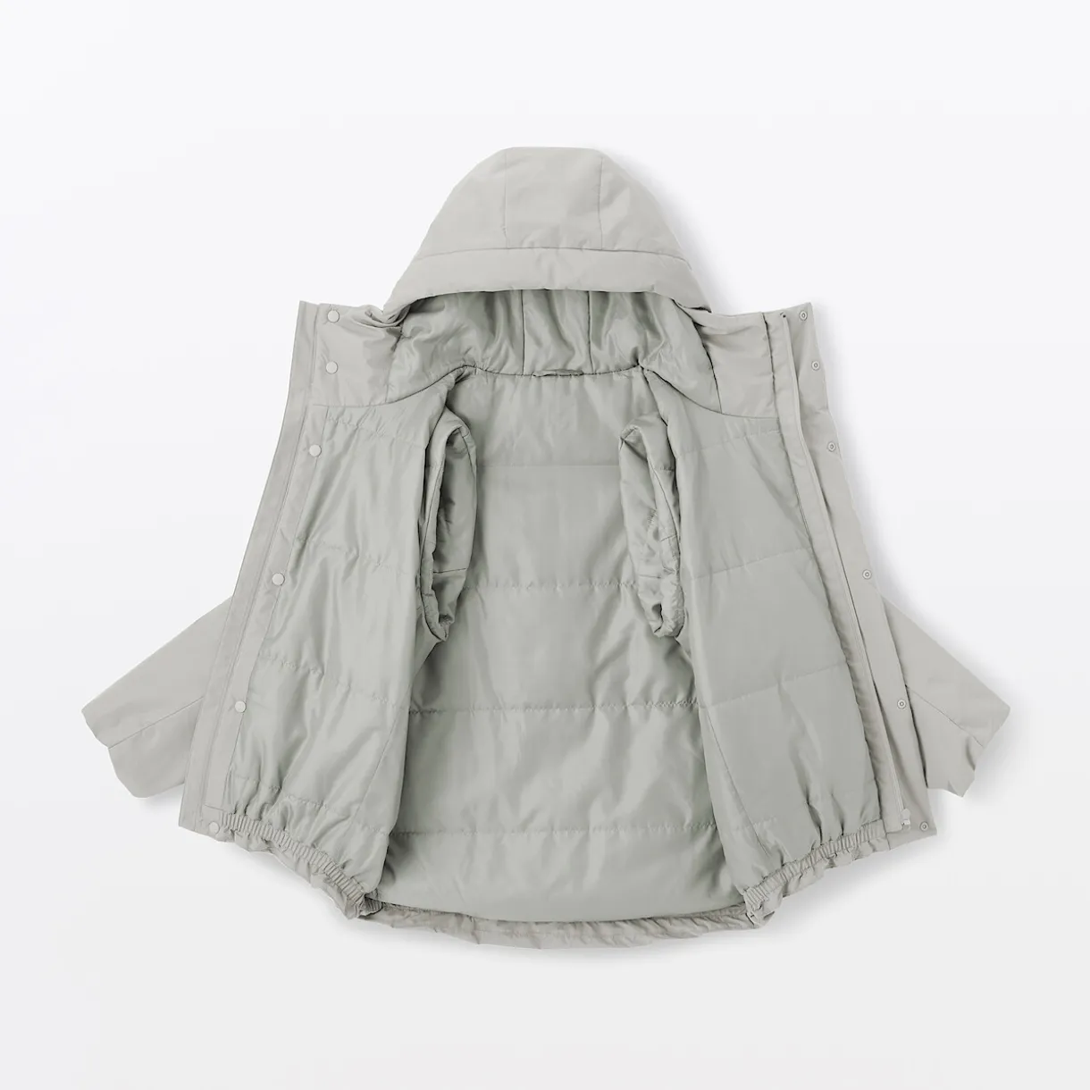 Veste à capuche en polyester pour homme