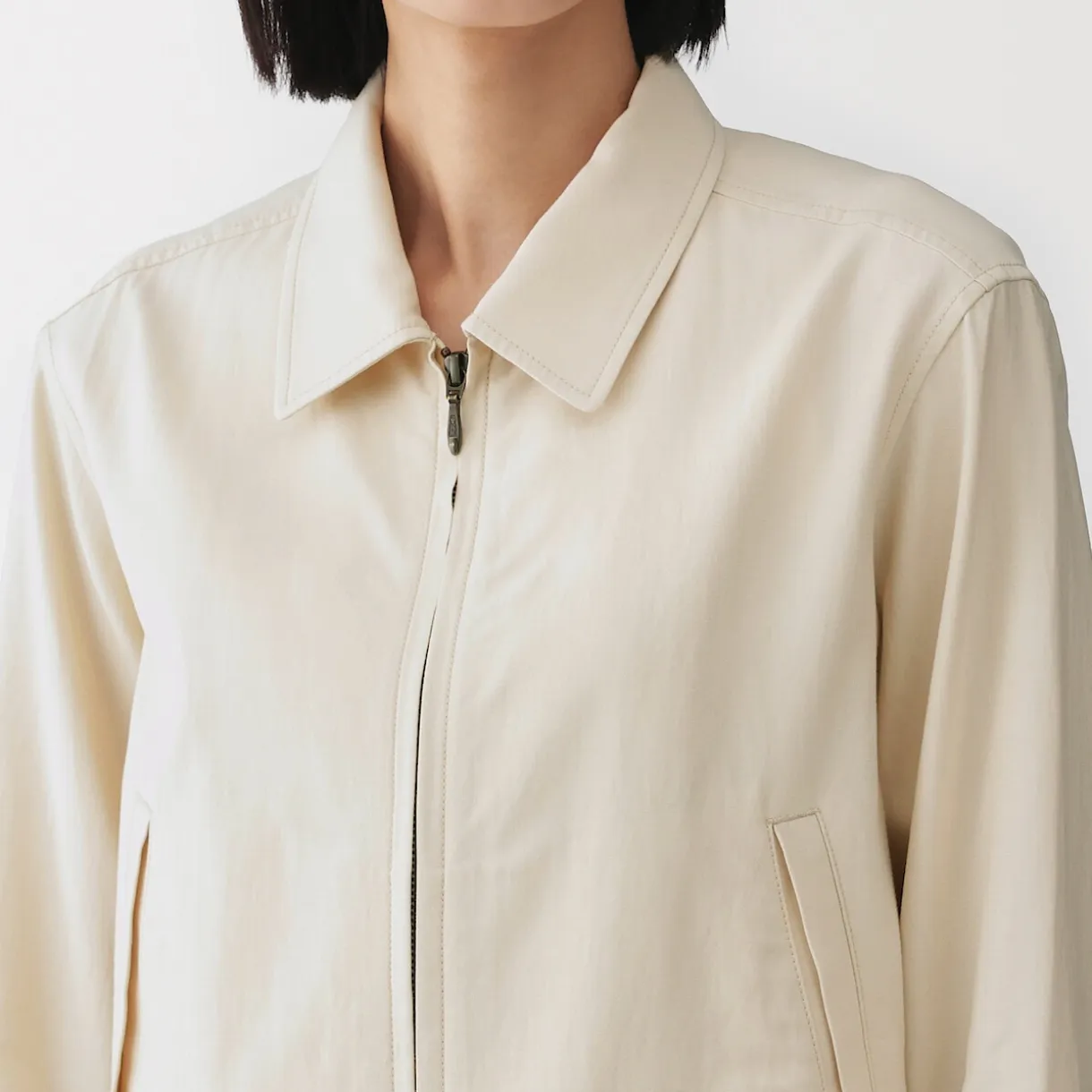 Veste courte en mélange de rayonne pour femme