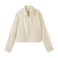 Veste courte en mélange de rayonne pour femme