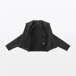 Veste courte en mélange de rayonne pour femme