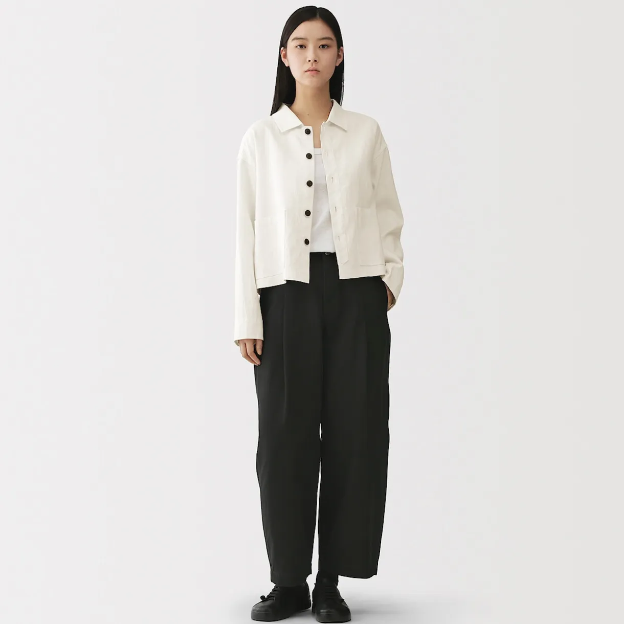 Veste en lin pour femme