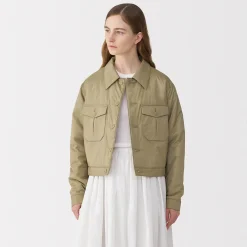 Veste matelassée en nylon recyclé pour femme