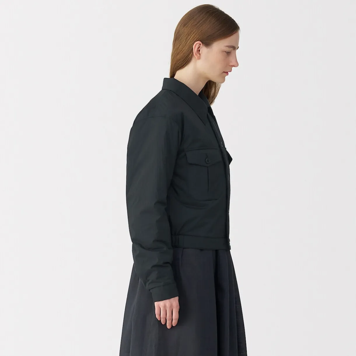 Veste matelassée en nylon recyclé pour femme